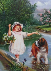 Baby & Dog